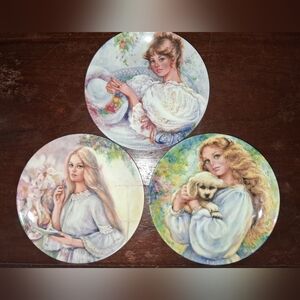 Vintage Wedgwood Plates by Mary Vickers